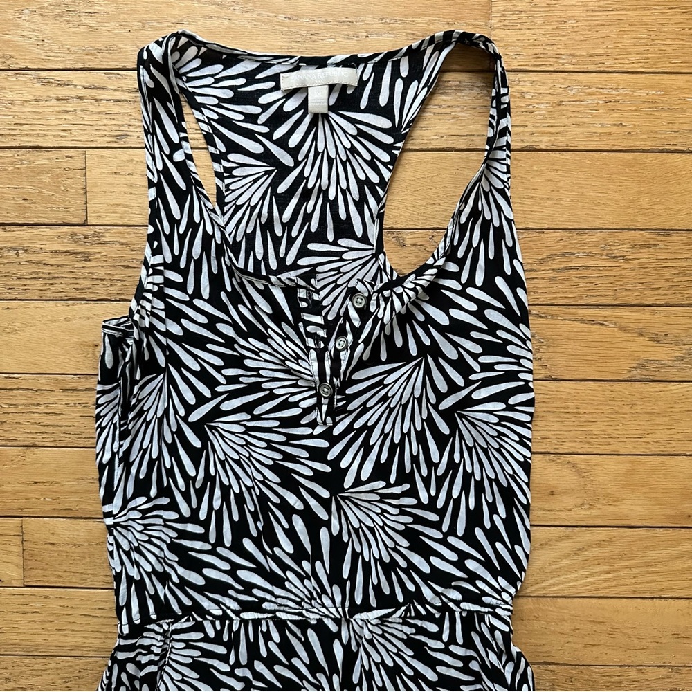 Banana Republic Racerback Floral Summer Dress XS - Picture 3 of 12